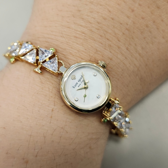kate spade Accessories - NWT Gold-Tone Kate Spade Monroe Martini Bracelet Watch